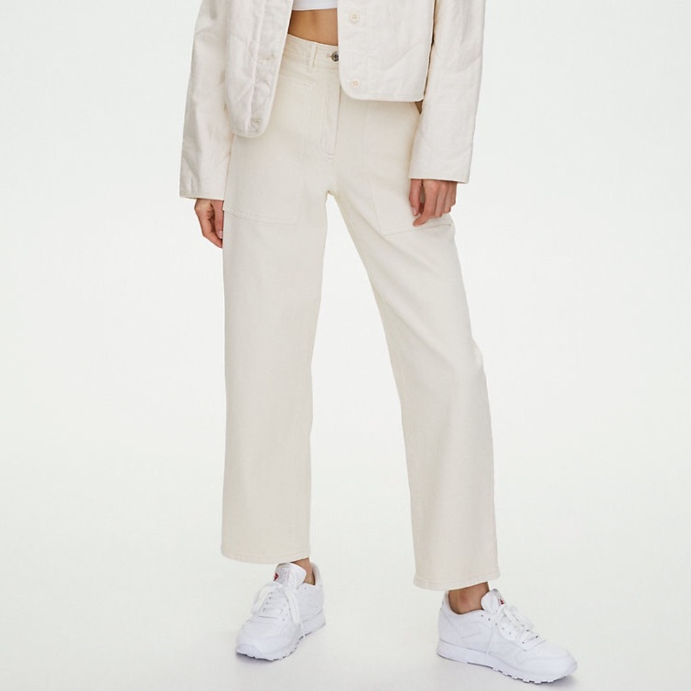 ARITZIA High Waisted Utility Denim Pants